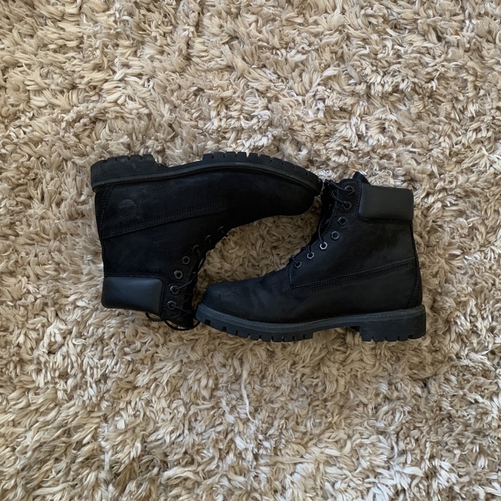 Black Timberland Boots